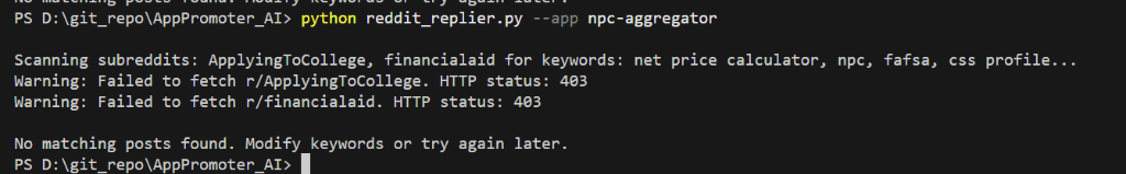 403 Error Blocks